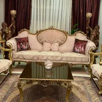 مبلمان استیل ورق طلا