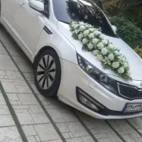 گل ارایی ماشین عروس از ۷۰۰و ست های بله برون|خدمات پذیرایی، مراسم|کرج, شاهین‌ویلا|دیوار