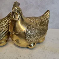 مجسمه برنزی مرغ|مجسمه، تندیس، ماکت|تهران, فردوسی|دیوار