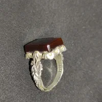 انگشتر رکاب نقره عقیق