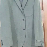 کت کتان نو سایز۵۶ در رشت سبز کم رنگ