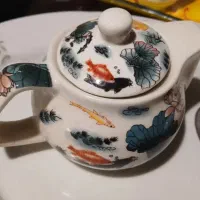 سرویس قوری و فنجان چینی|ظروف سرو و پذیرایی|ساری, |دیوار