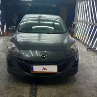 مزدا 3 جدید تیپ 1 مدل 1390 سند تک برگ  خاکستری