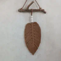 دیوار کوب مکرومه|صنایع دستی و سایر لوازم تزئینی|قزوین, |دیوار