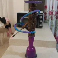 قلیان تنه چوب گردو