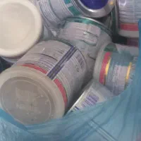 قوطی خالی شیر خشک