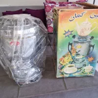 سماور گازی ۵لیتری رنگین کمان|سماور، چای‌ساز، قهوه‌ساز|اصفهان, کشاورزی|دیوار