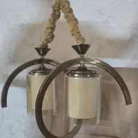 دوعدد لوستر زیبا وتمیز وسالم