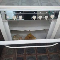 گاز پنج شعله سفید لعابی