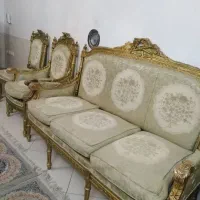 مبل سلطنتی نه نفره|مبلمان خانگی و میز عسلی|شیراز, شهرک رضوان|دیوار