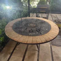 صندلی m8 مبلمان باغی چوبی پاف تاب|صندلی و نیمکت|محمدشهر, محمدشهر|دیوار