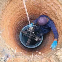 کندن چاه و میله و انبار