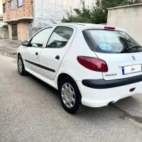 پژو 206سفید|خودرو سواری و وانت|قائم‌شهر, |دیوار