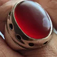 عقیق سرخ کهنه یمنی
