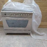 اجاق گاز فردار و جوجه گردان دار روبینا