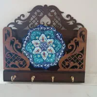 ظروف مینا کاری مناسب هدیه|صنایع دستی و سایر لوازم تزئینی|اصفهان, لاله|دیوار