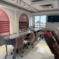 فروش میز ناخن و استند لاک حرفه ای و نو