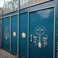 درب دروازه سنگین آهنی نو|مصالح و تجهیزات ساختمان|میاندوآب, |دیوار