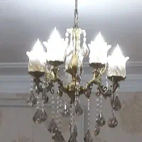 لوستر برنز ۳ شاخه