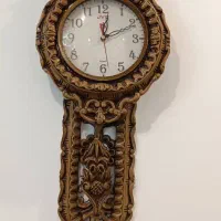 ساعت دیواری طرح چوب سالم