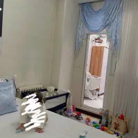 والان والن پرده به همراه ست روبالشتی و رو کوسنی