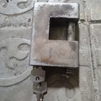 قفل کتابی سنگین اصل.با ۲ کلید