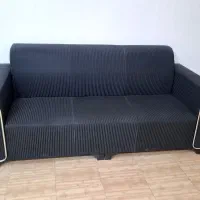 مبل سه نفره چرم اداری