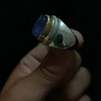 انگشتر عقیق کبود
