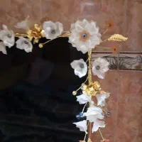 گل کریستال مخصوص لبه تلویزیون وآینه وقاب عکس