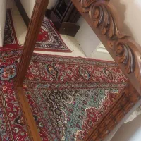 آیینه منبت کاری چوبی