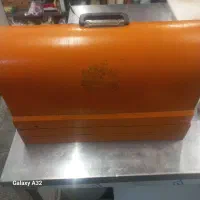 چرخ خیاطی مارشال دو شیر نشان قدیمی انتیگ