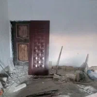 یک فرغون کار کرده یک عدد درب چوبی ۸۷*۲|مصالح و تجهیزات ساختمان|خرمآباد, |دیوار