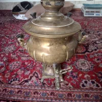 سماور زغالی قدیمی بالای 100سال