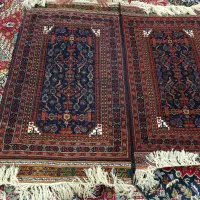 دو عدد قالیچه دست باف|فرش|سنگان, |دیوار