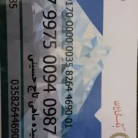 کارت عابر بانک گمشده