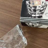 6 عدد کاسه شکلات خوری بلور ترک درحدنو