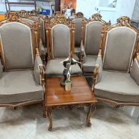 ست مبل های ۹نفره و ۷ نفره آکبند چوب روس|مبلمان خانگی و میز عسلی|کرمانشاه, |دیوار