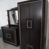 تخت دو نفره،کمد ودراور