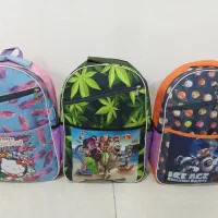 تعدادی کیف ازجمله کوله پشتی.ورزشی وارایشی