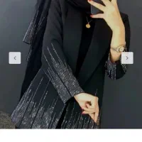 کت مجلسی مشکی نو وتمیز|لباس|خرم‌آباد, |دیوار