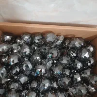 فروش لاله لوستر اشک شیشه ای گرد