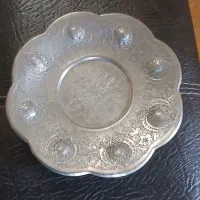 ظروف قدیمی ورشو ۲عددو سینی قند پهلو ۵