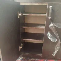 جا کفشی قهوه ای سوخته