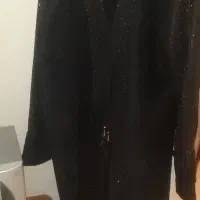 مانتوزنانه بهاره سایز 2xL مشکی