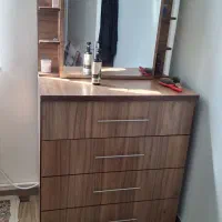 دراور رنگ چوب باکس دار