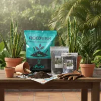 بستر (خاک) سانسوریا و زاموفیلیا