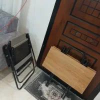 میز ام دی اف و صندلی برزنتی