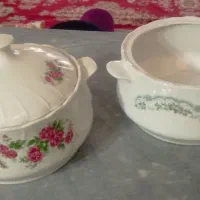 دو عدد سوپ خوری چینی