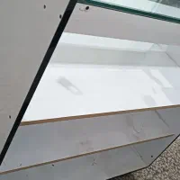 ویترین شیشه ای مغازه mdf|فروشگاه و مغازه|سلماس, |دیوار