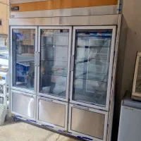 یخچال ایستاده دومتری ۶ درب موتور کلترون ۳ چهارم